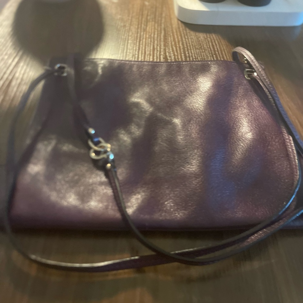 COACH PURPLE BAG - Picture 3 of 4
